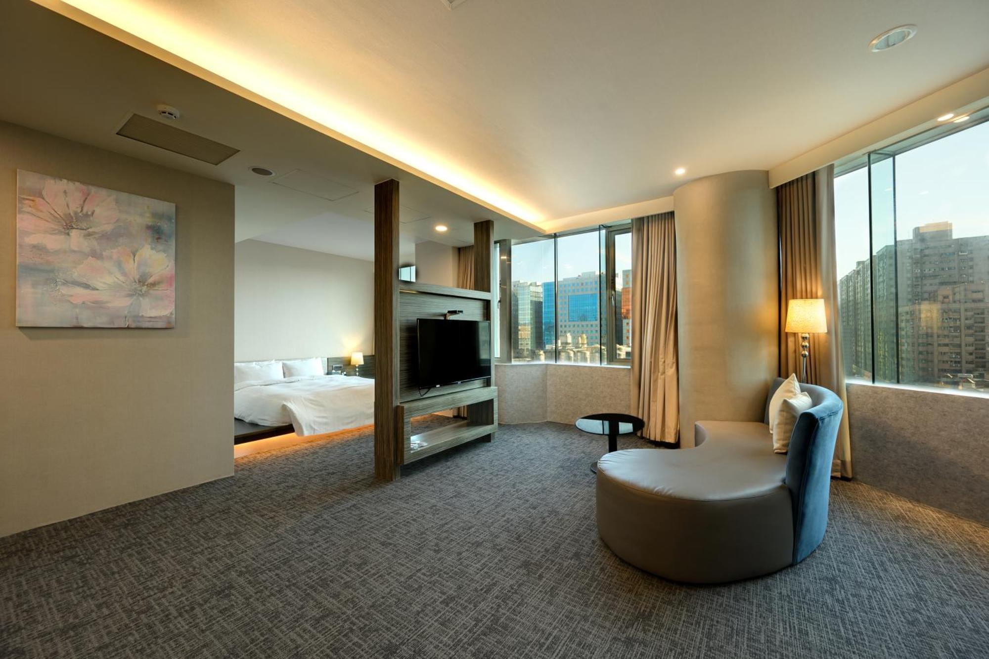 Hotel Geight Taipei Bagian luar foto